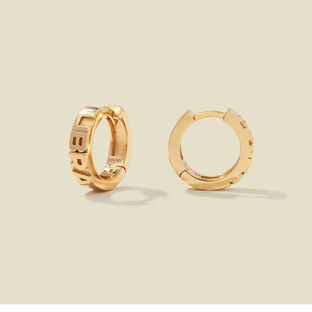 Galaxy Huggie Hoops Made by Mary x Emilie Kiser Earrings - Picture 2 of 5